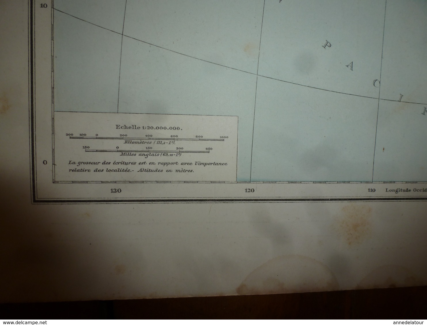 1884 Carte Géographique :(recto) Amérique Du Nord 1884; (coté Verso) Amérique Du Sud (Colombie,Vénézuela,Pérou,etc) - Cartes Géographiques