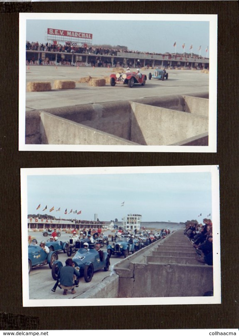 Photographie / Sport Automobile / 6 Photos Coupe De L'Age D'Or,Circuit De Montlhèry 1969 Et 1970 - Automobiles