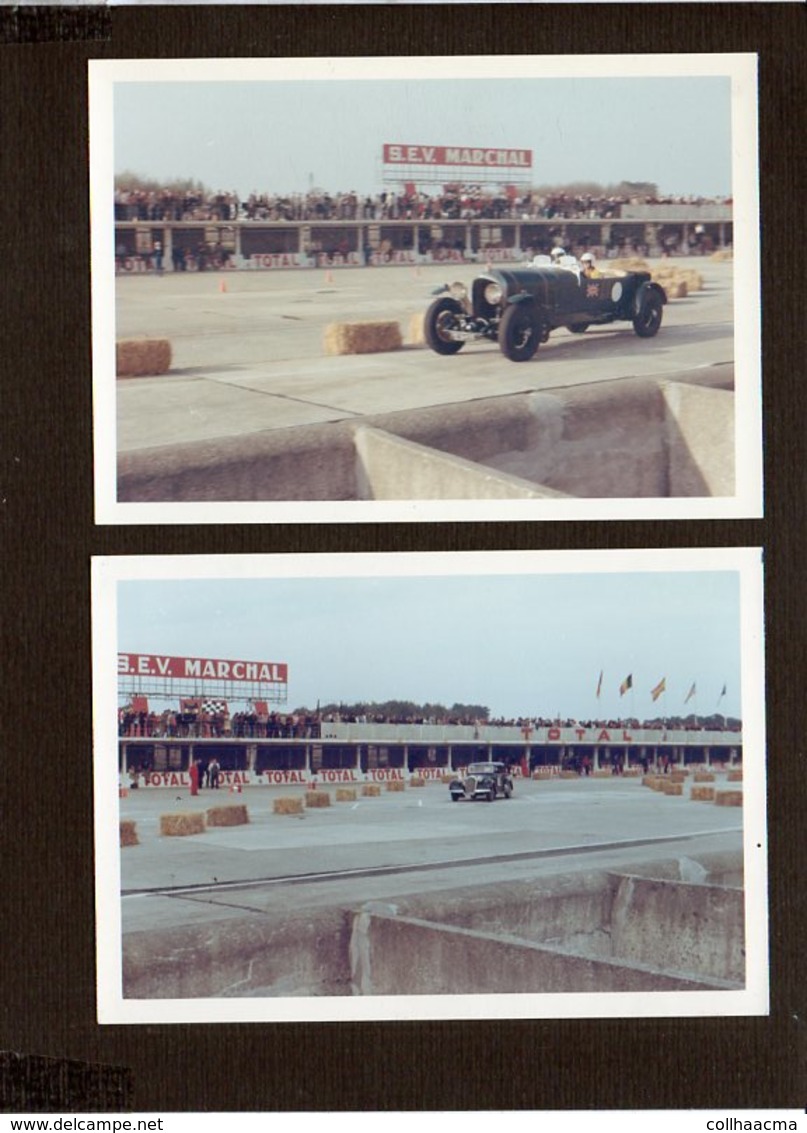 Photographie / Sport Automobile / 6 Photos Coupe De L'Age D'Or,Circuit De Montlhèry 1969 Et 1970 - Automobiles