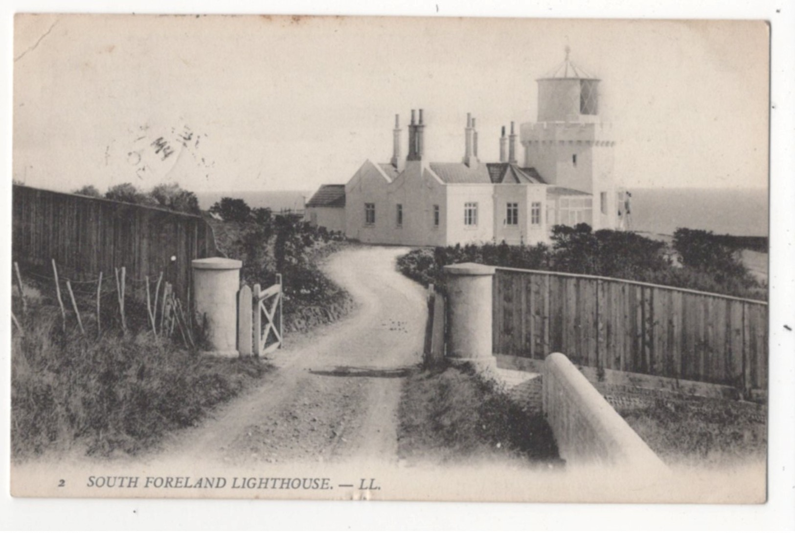 South Foreland Lighthouse Kent LL 2 1907 Postcard - Other & Unclassified