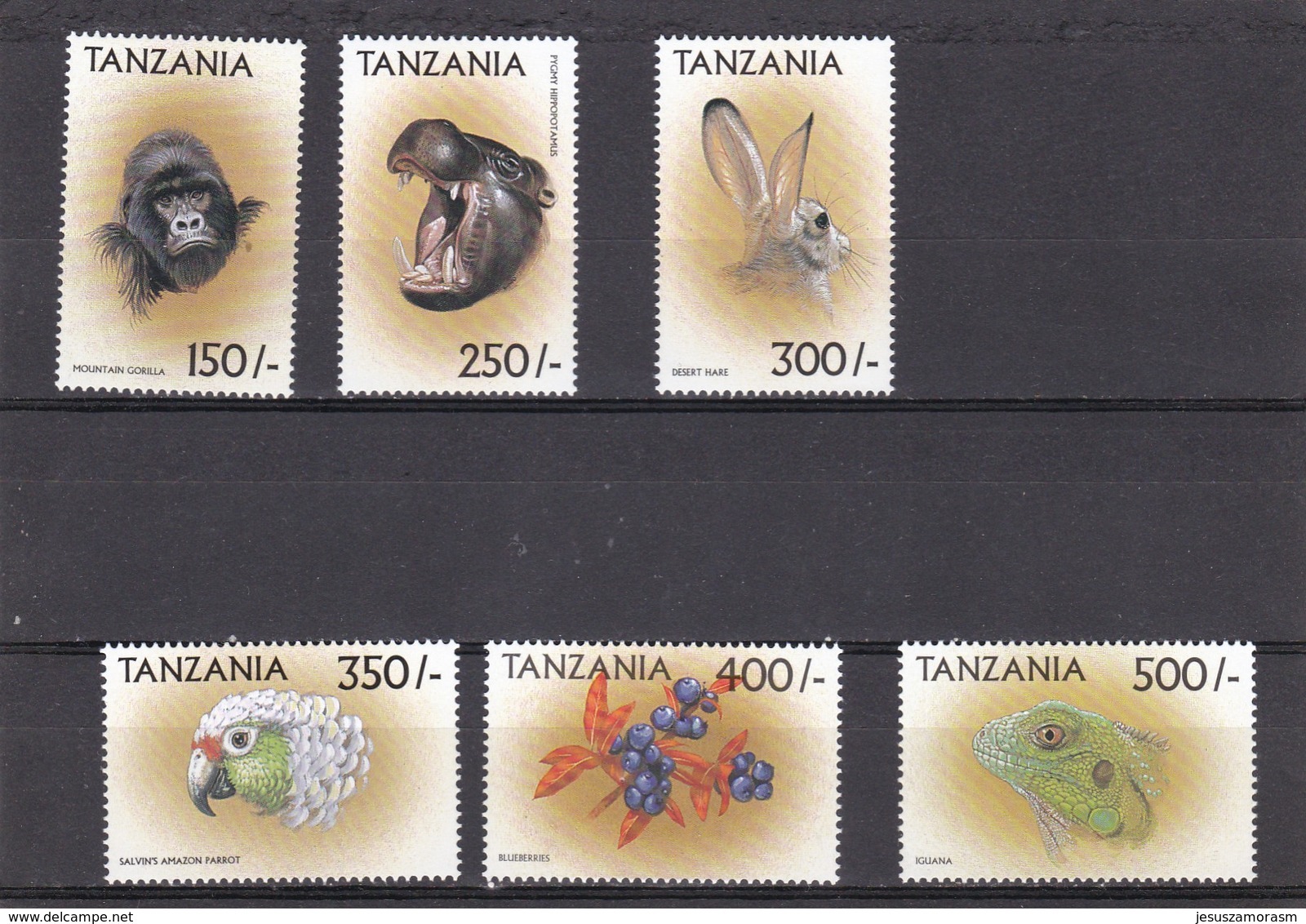 Tanzania Nº 3023 Al 3028 - Tanzania (1964-...)