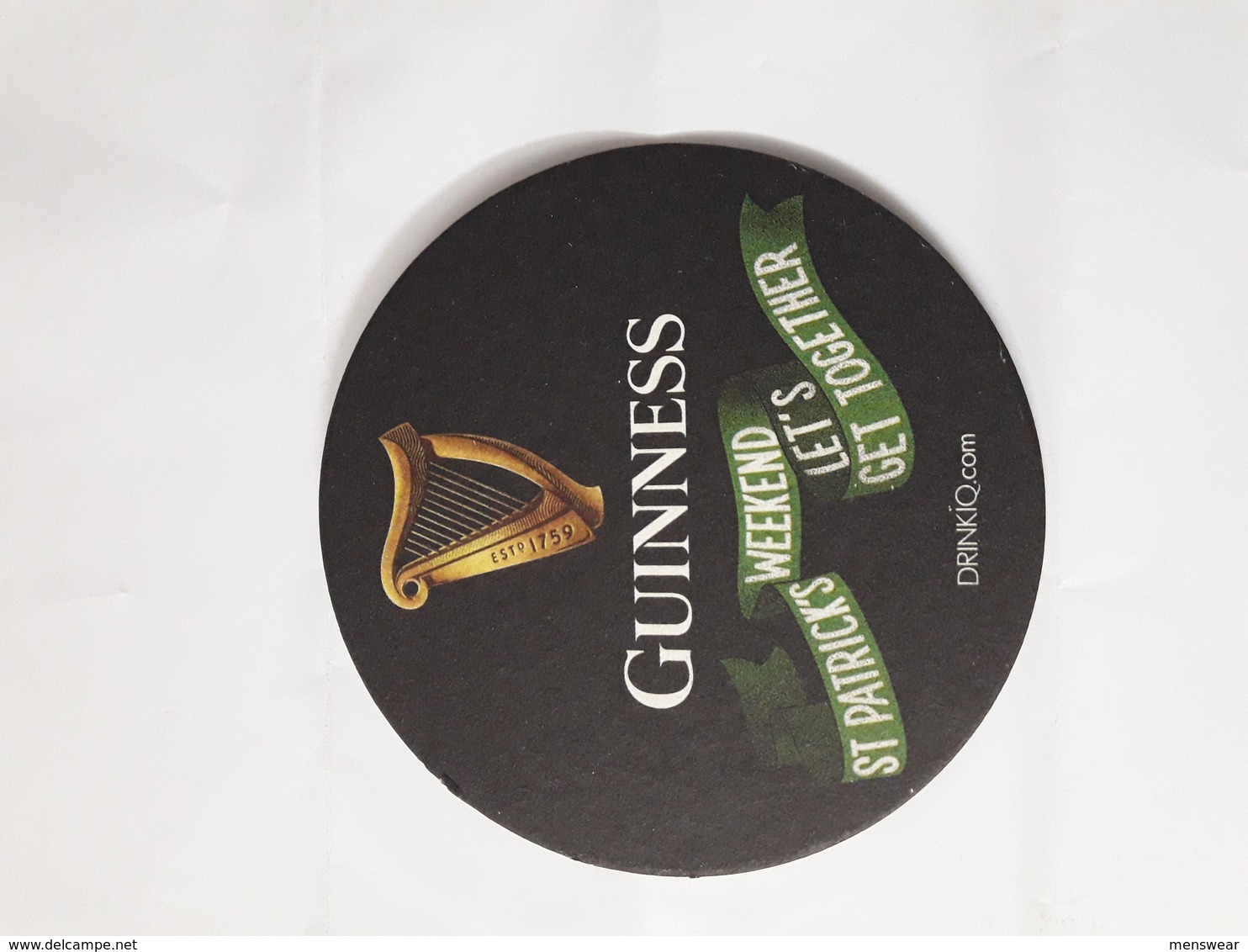 GREAT BRITAIN - 2019 ST.PATRIKS GUINNESS   MATT - - Beer Mats