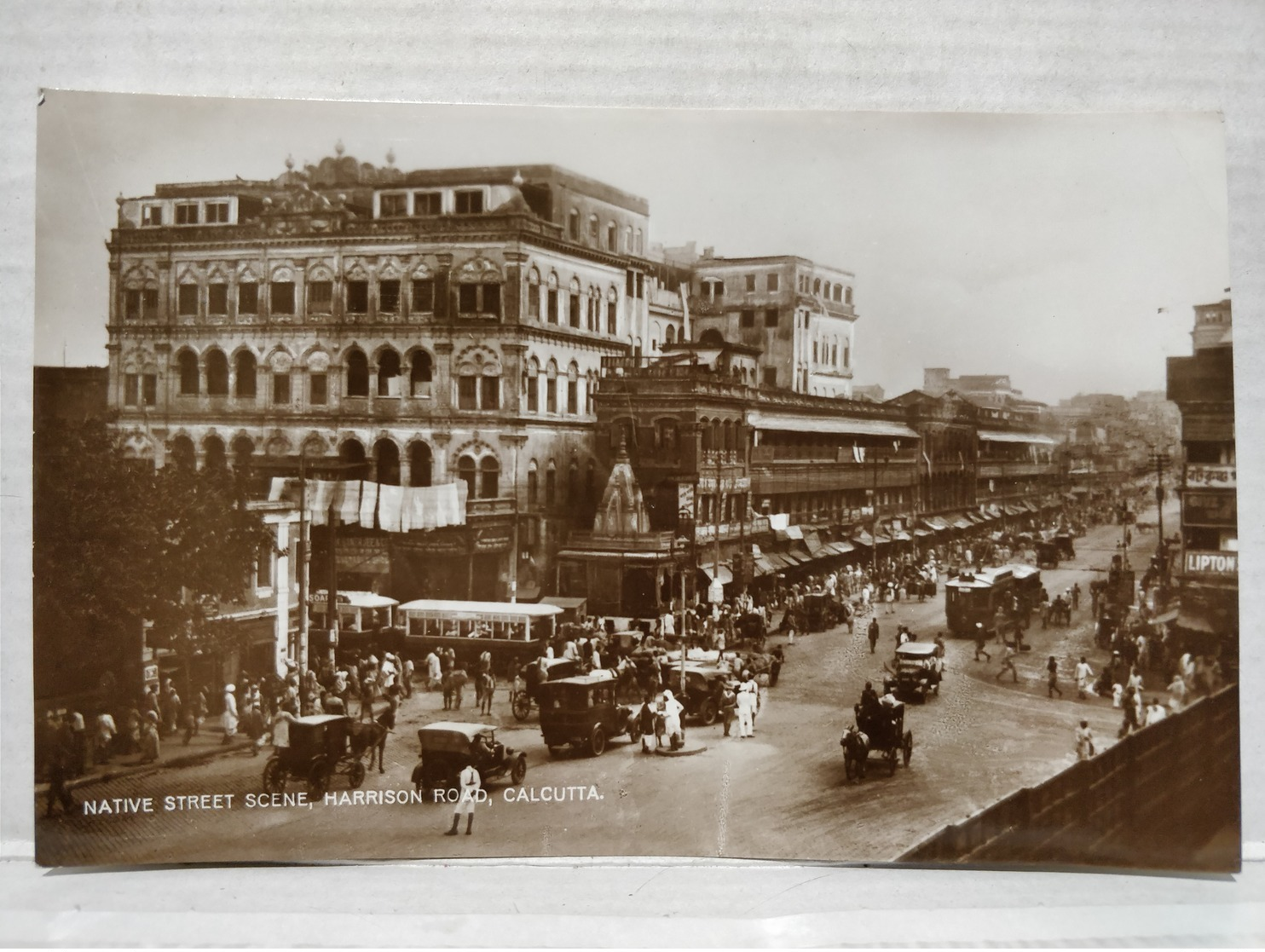 Calcutta. Harrison Road - Inde