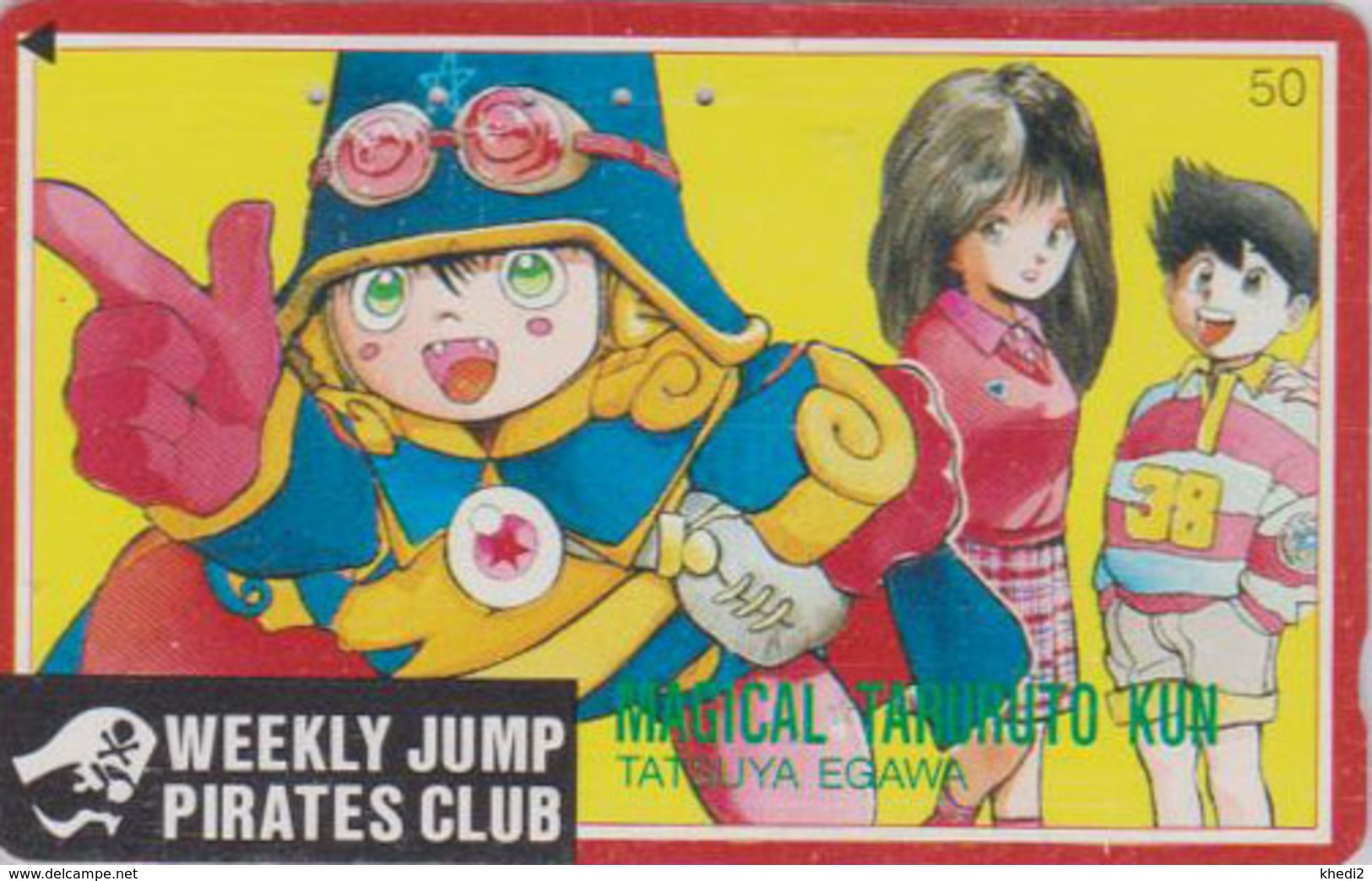 TC Japon / 110-011 - MANGA - WEEKLY JUMP PIRATES CLUB - MAGICAL TARURU - ANIME Japan Phonecard - 11005 - BD