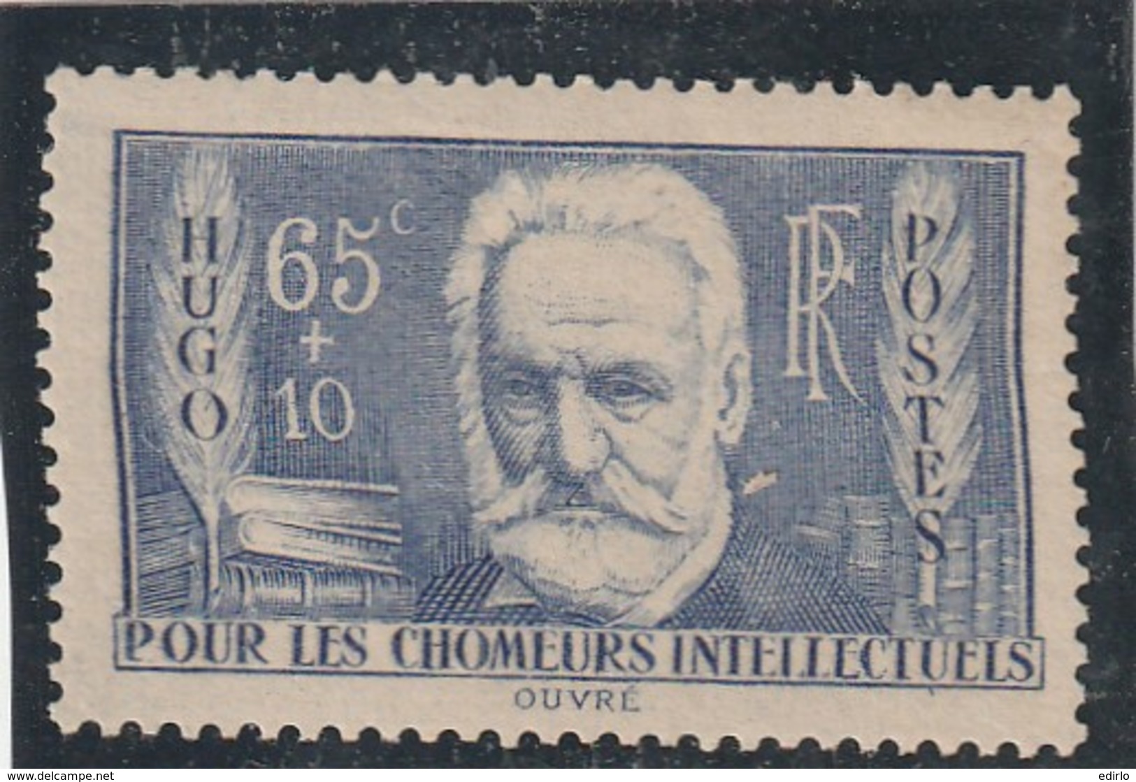 ///   FRANCE - N° 439  Chomeurs Intellectuels Côte** 32.€ - Unused Stamps