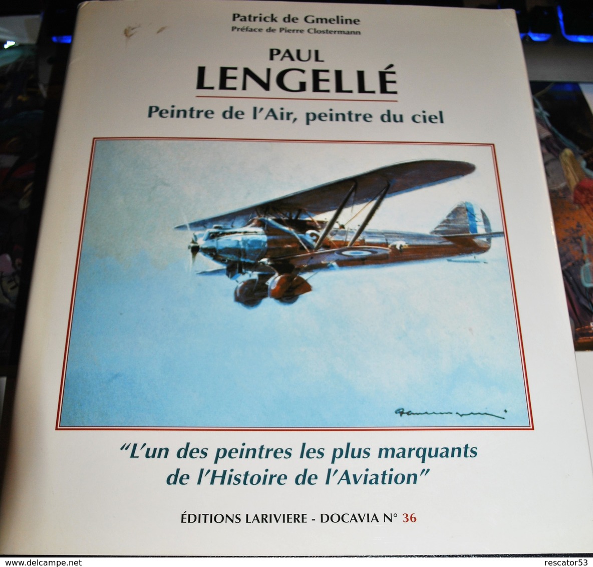 Rare Livre Paul Lengellé Peintre De L'air Et Du Ciel 151 Pages - 1939-45