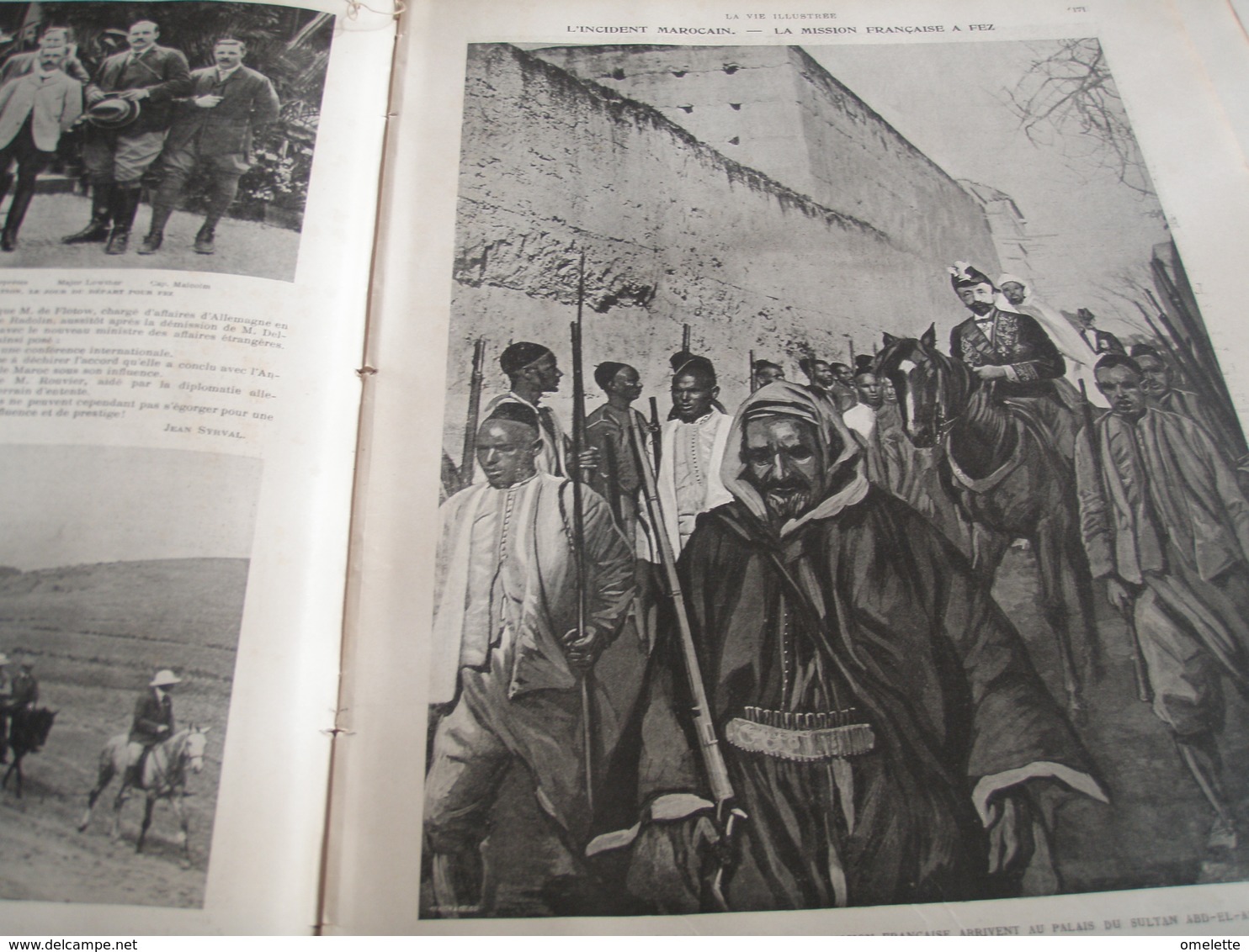 MAROC  FEZ TATTENBACH /ROUVIER ALLEMAGNE /TIR A L ARC BOUQUET BAUGY ARCHERS - 1900 - 1949