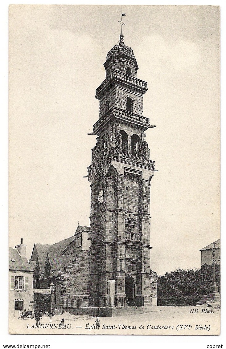 LANDERNEAU - Eglise Saint-Thomas De Cantorbéry (XVIe Siècle) - Landerneau