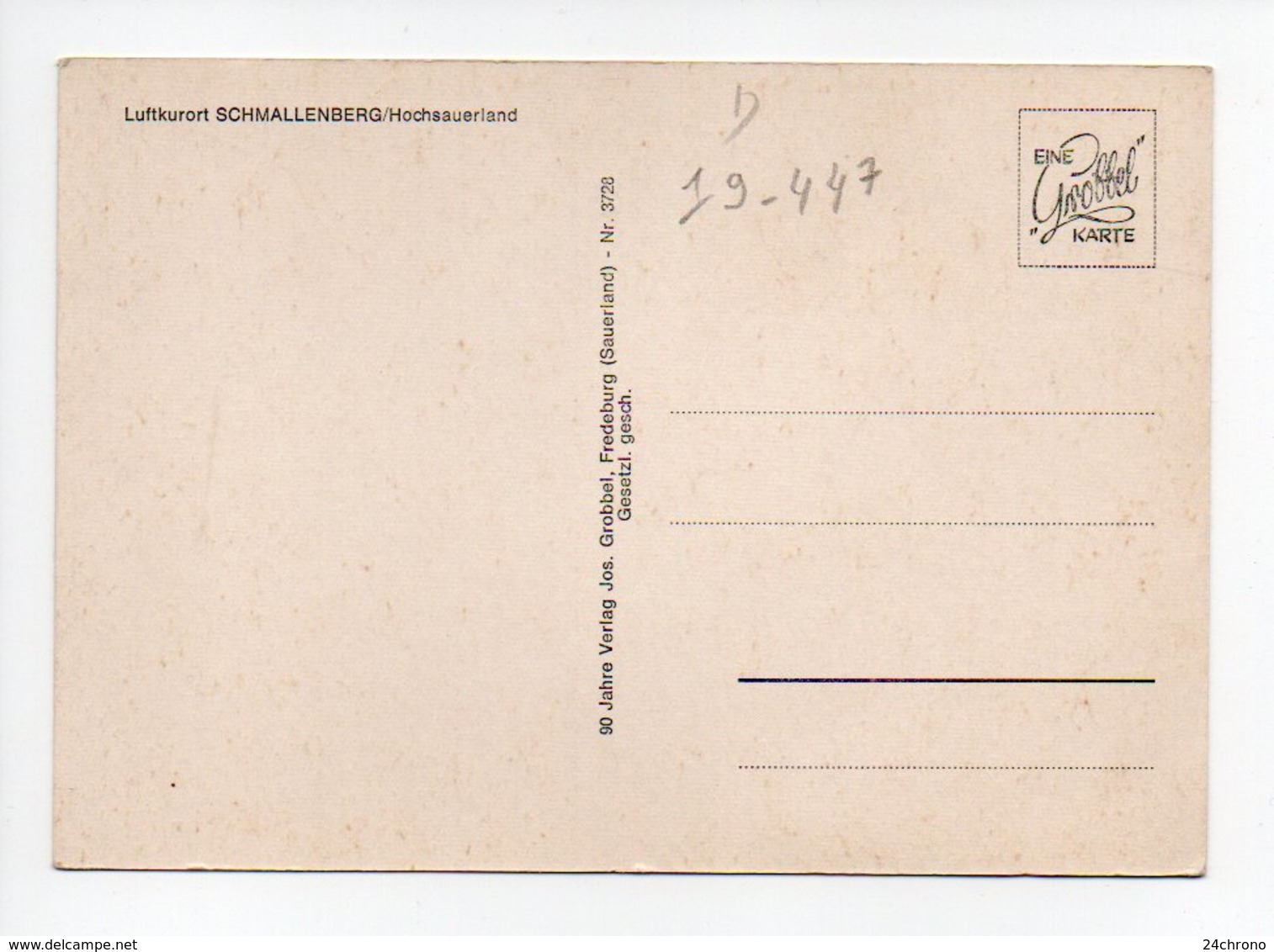 Allemagne: Rhenanie Du Nord Westphalie, Luftkurort Schmallenberg, Hochsauerland (19-447) - Schmallenberg