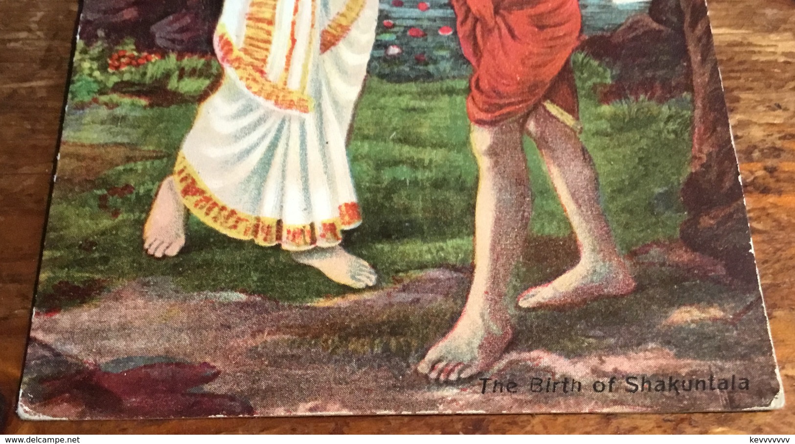 The Birth Of Shakuntala ~ (Victorian Postcard) - Fairy Tales, Popular Stories & Legends