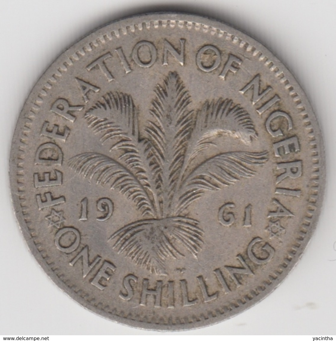@Y@    Nigeria  1 Shilling  1961    (1114) - Nigeria