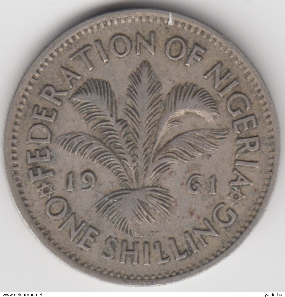 @Y@    Nigeria  1 Shilling  1961    (1115) - Nigeria