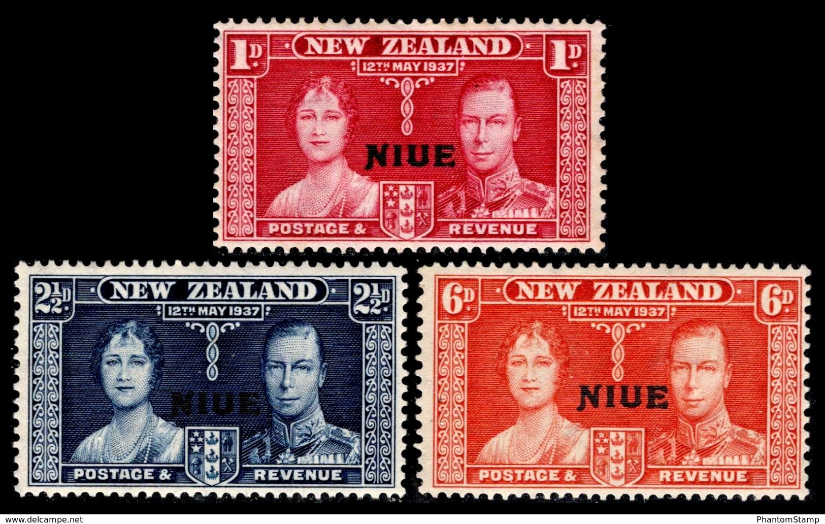 1937 Niue (3) Set - Niue