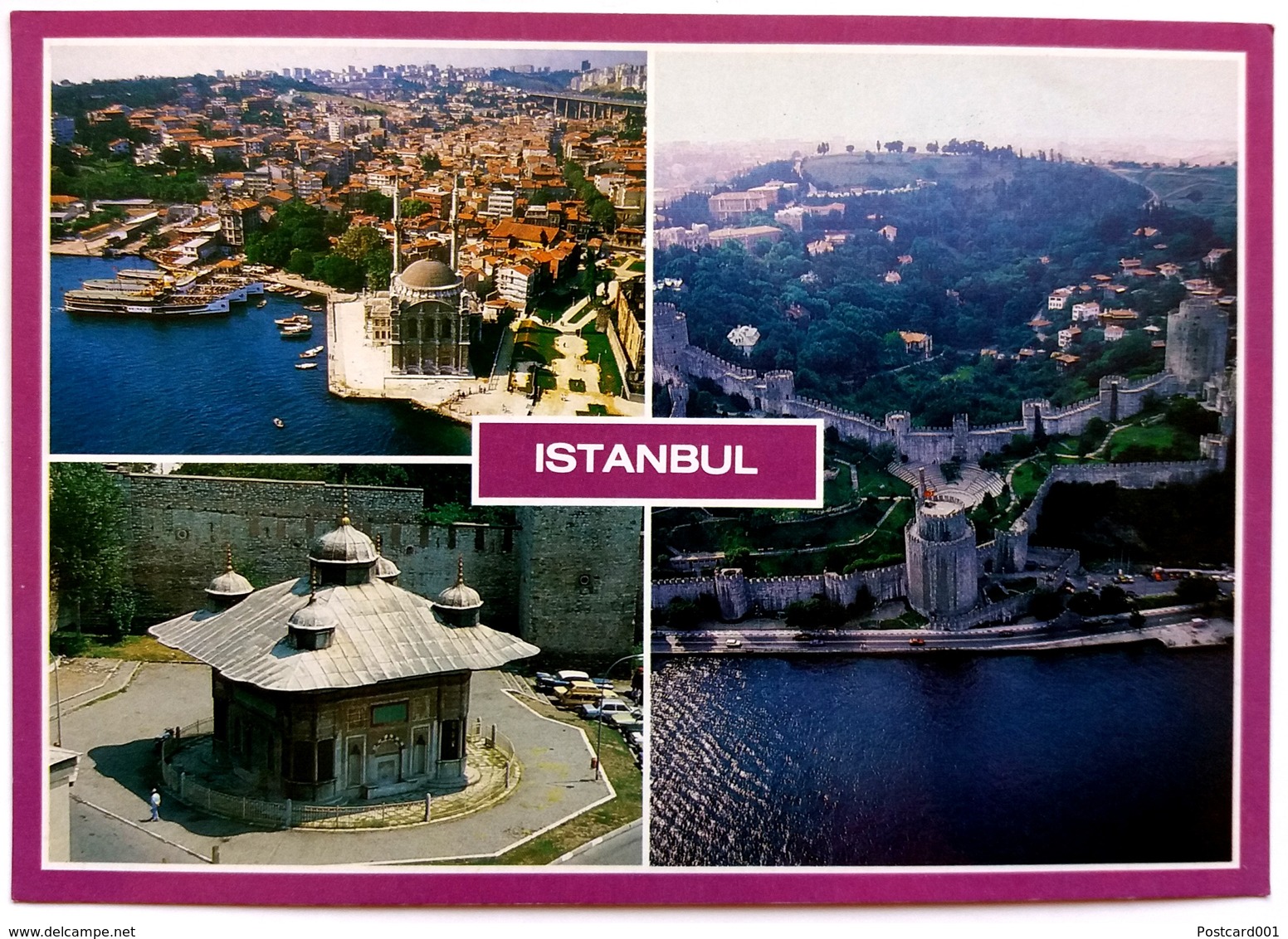 #11  Views Of Istanbul - TURKEY - Big Size Postcard - Monuments