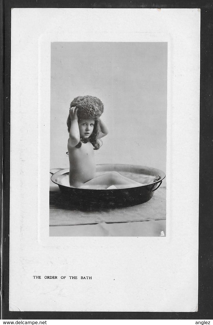 Australia - 1897 Postcard - Child In Bath - Posted Broken Hill NSW To Adelaide SA - Autres & Non Classés