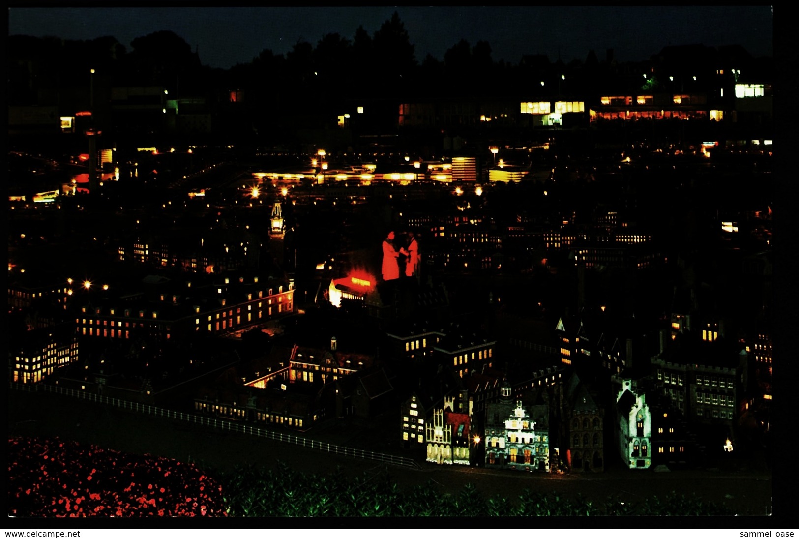 Den Haag  -  Madurodam  -  Miniatuurstad  -  Panorama Am Abend  -  Ansichtskarte Ca.1980    (10067) - Den Haag ('s-Gravenhage)