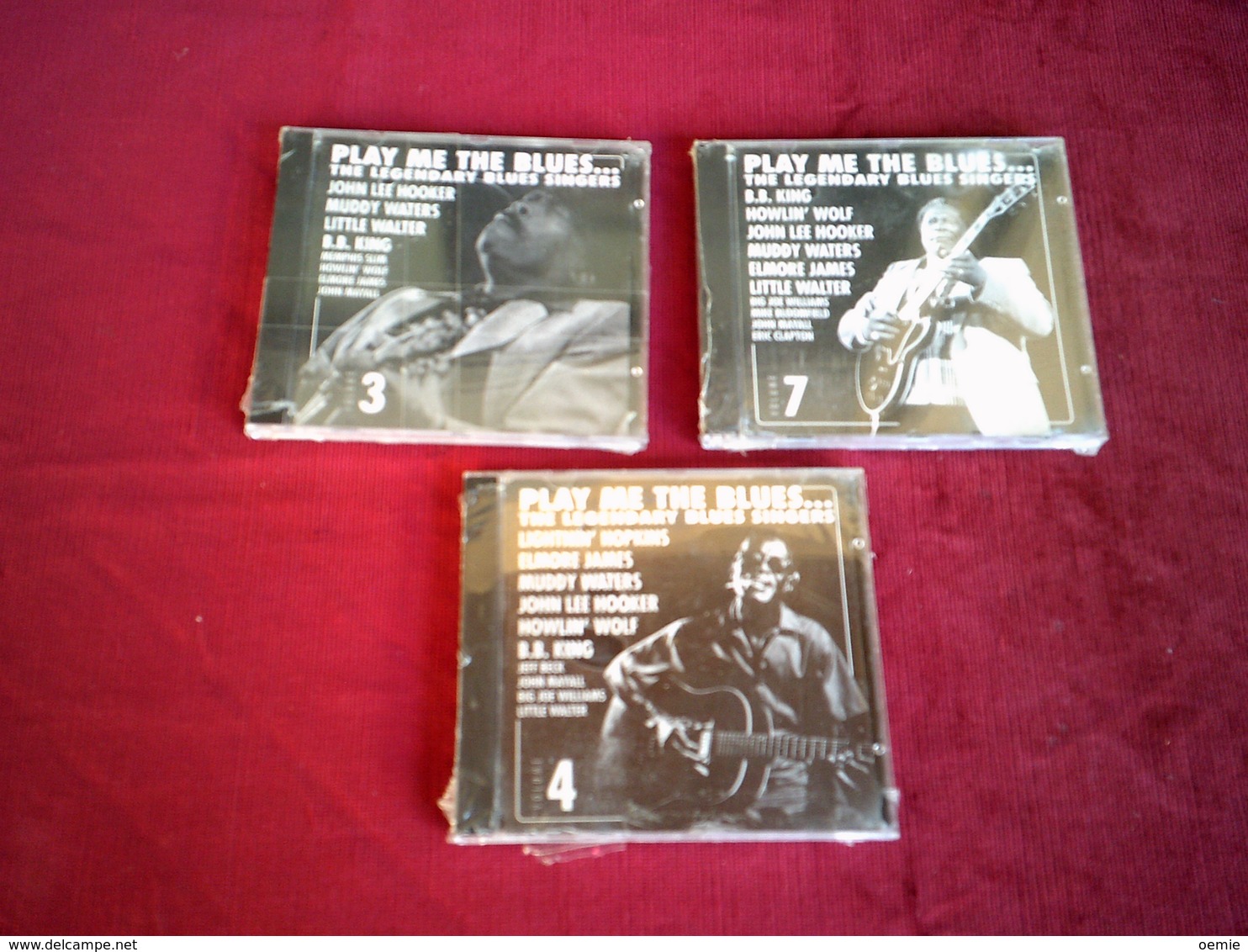 COMPILATION DIVERS VARIOUS ARTISTS LOT DE 3 CD ALBUM  DE BLUES - Collections Complètes