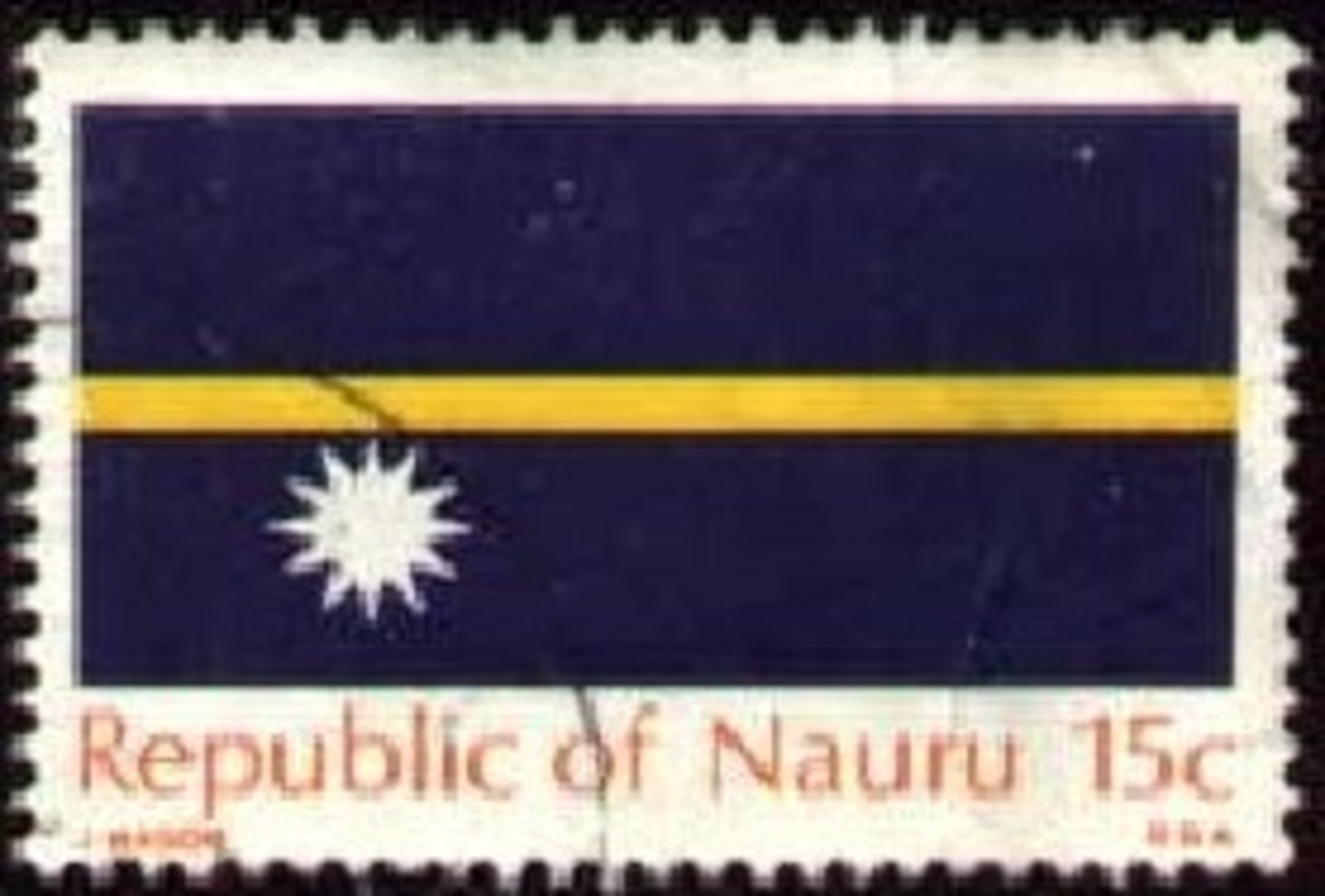 Flags Of Nauru, Nauru Stamp SC#88 Used - Nauru