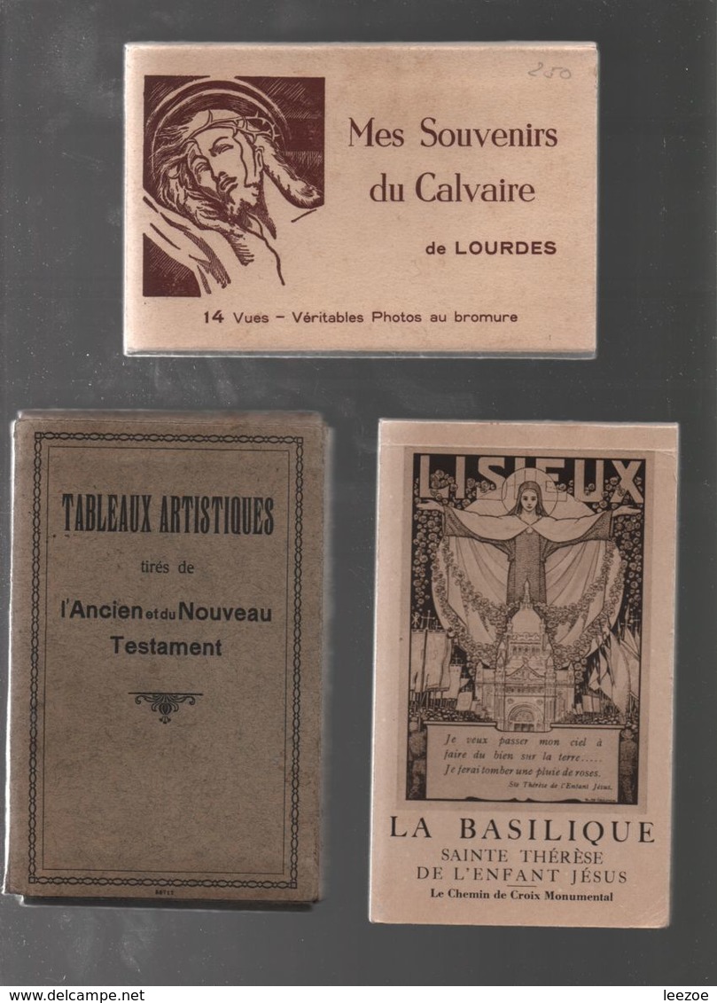 Carte Postale Cathédrale, N.D De France Le Puy, églises Thème Religieux, Lot De Carnets Rouen Testament Lisieux - Iglesias Y Catedrales