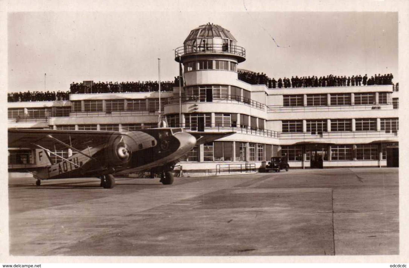 Port Aérien Du Borget Dugny La Tour De Controle (Arch LABRO) Avion RV - Aérodromes