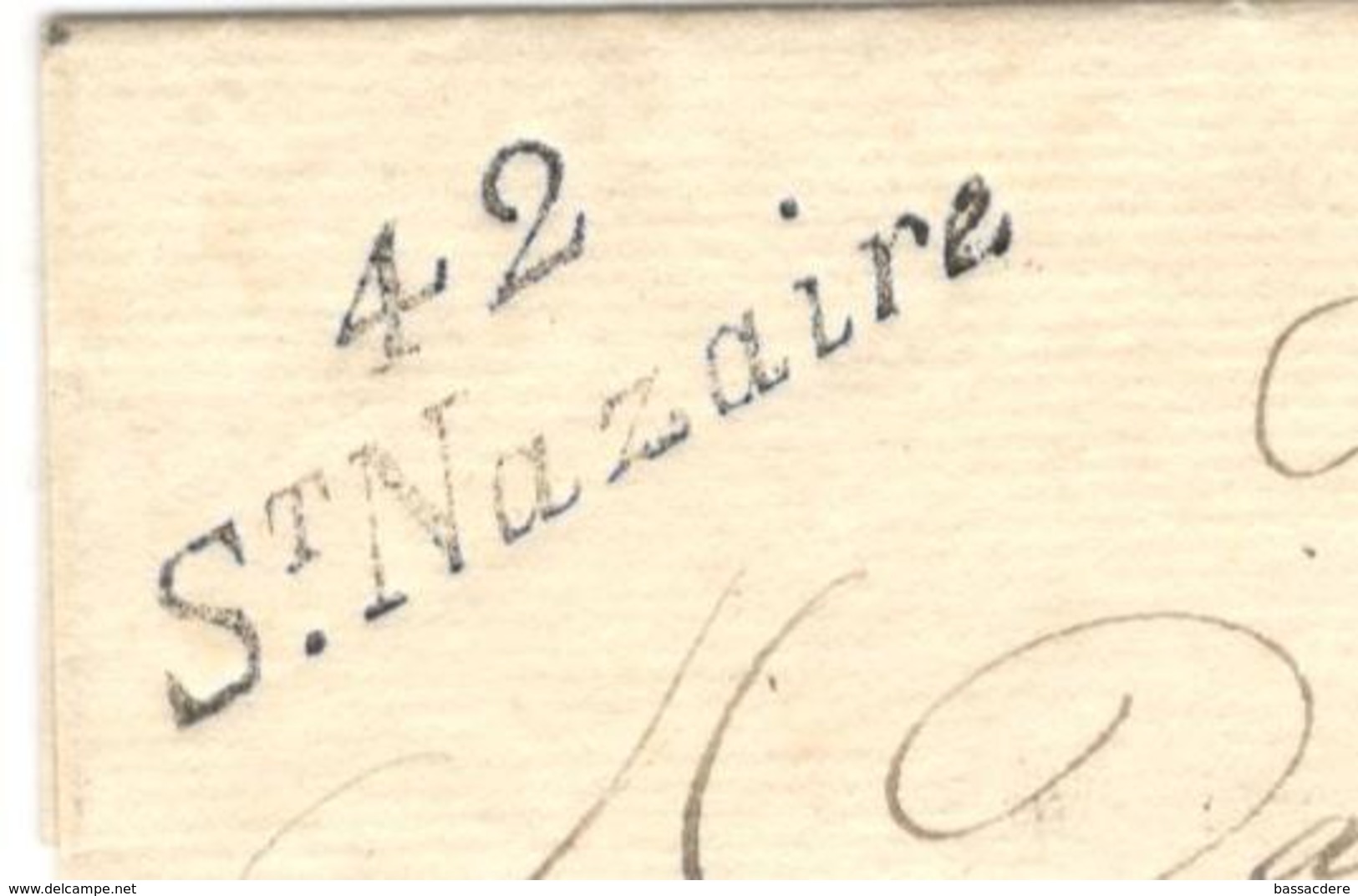 15118 - Cursive St NAZAIRE - 1801-1848: Precursors XIX