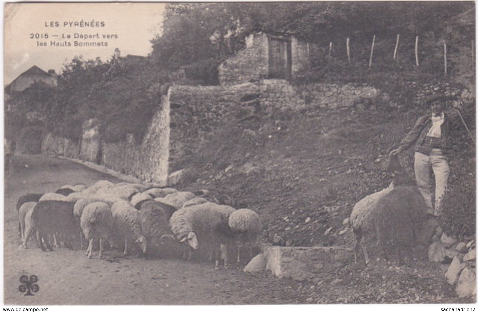 65. LES PYRENEES. Le Départ Vers Les Hauts Sommets. 2015 (berger) - Autres & Non Classés