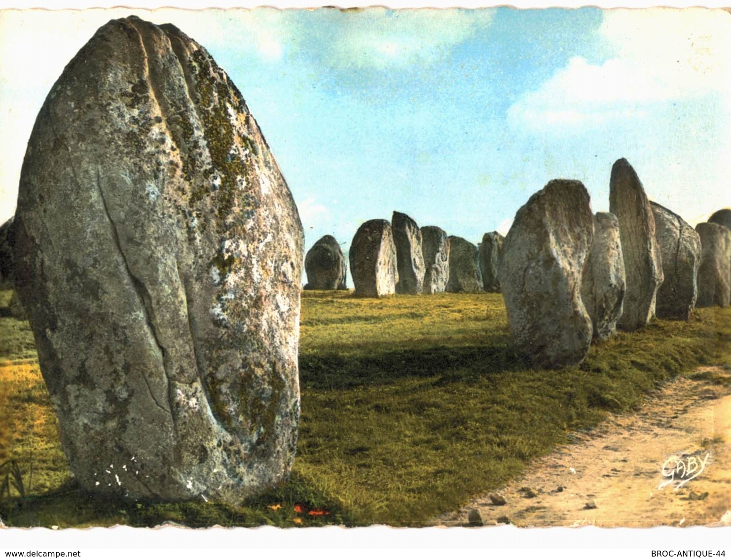 LOT N°1205 - LOT DE + 100 CARTES DE CARNAC - LES MENHIRS ET LES DOLMENS - BRETAGNE MEGALITHIQUE