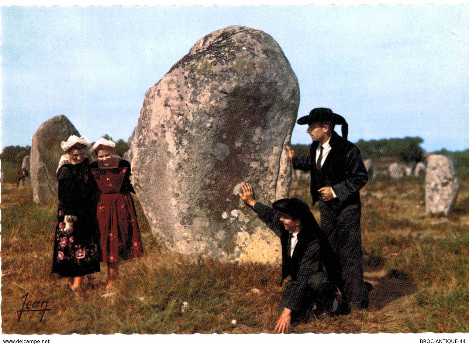 LOT N°1205 - LOT DE + 100 CARTES DE CARNAC - LES MENHIRS ET LES DOLMENS - BRETAGNE MEGALITHIQUE