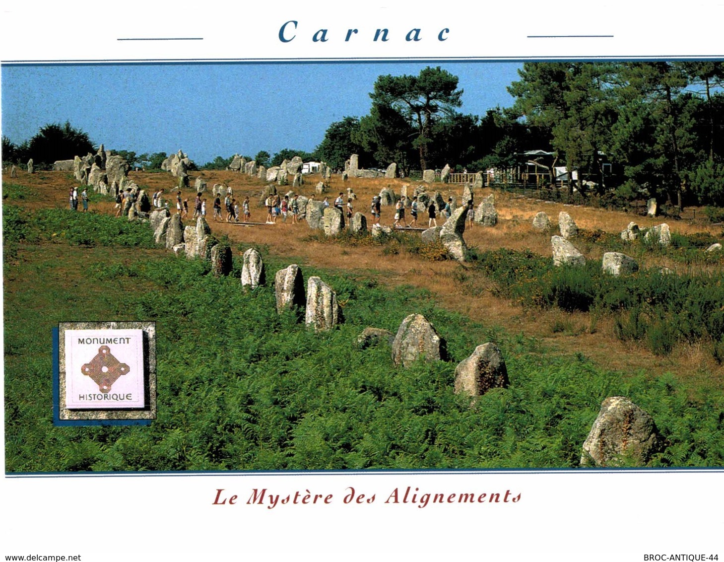 LOT N°1205 - LOT DE + 100 CARTES DE CARNAC - LES MENHIRS ET LES DOLMENS - BRETAGNE MEGALITHIQUE