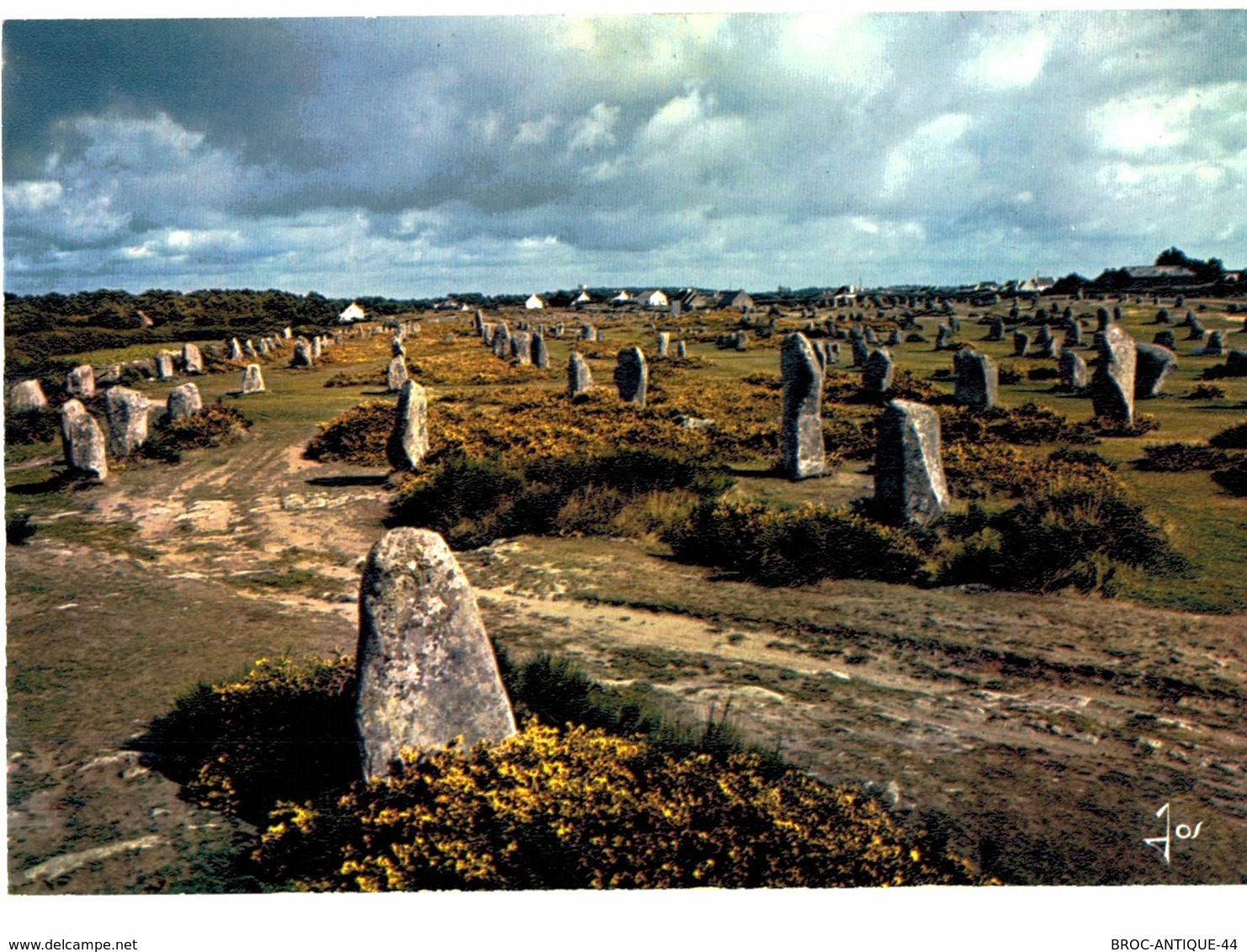 LOT N°1205 - LOT DE + 100 CARTES DE CARNAC - LES MENHIRS ET LES DOLMENS - BRETAGNE MEGALITHIQUE