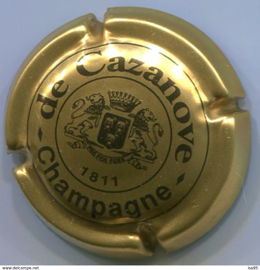 CJ-CAPSULE-CHAMPAGNE DE CAZANOVE N°05 Petit écusson - De Cazanove