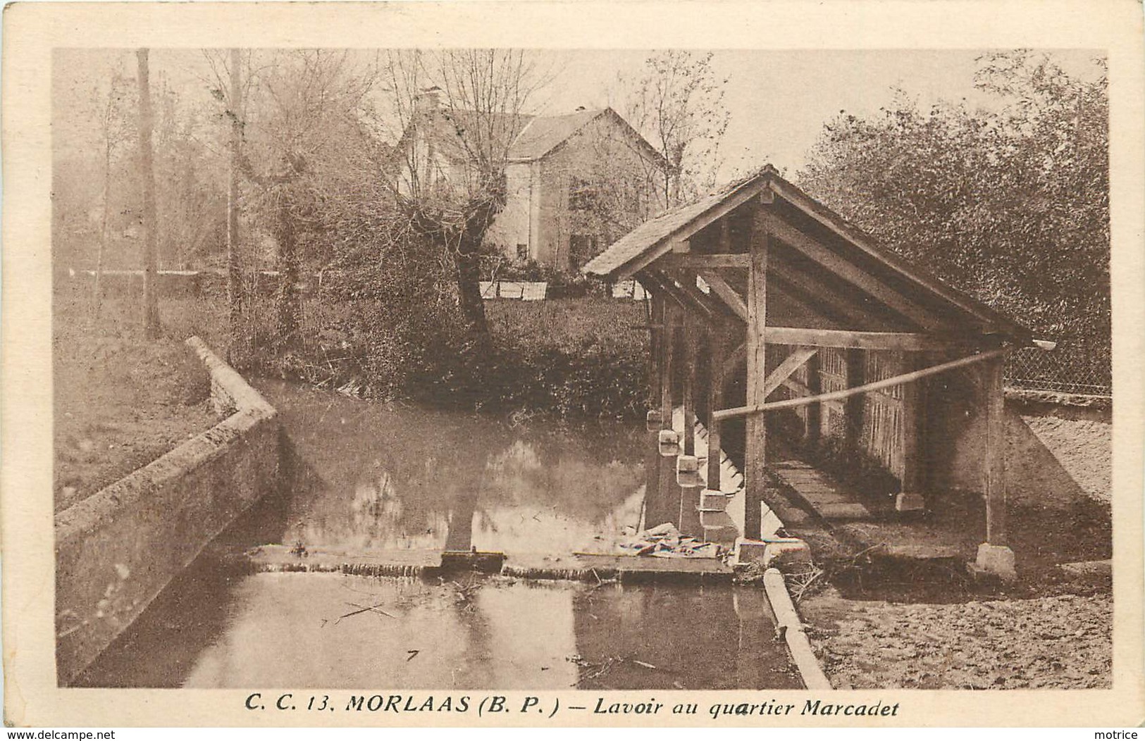 MORLAAS - Lavoir Au Quartier Marcadet. - Morlaas