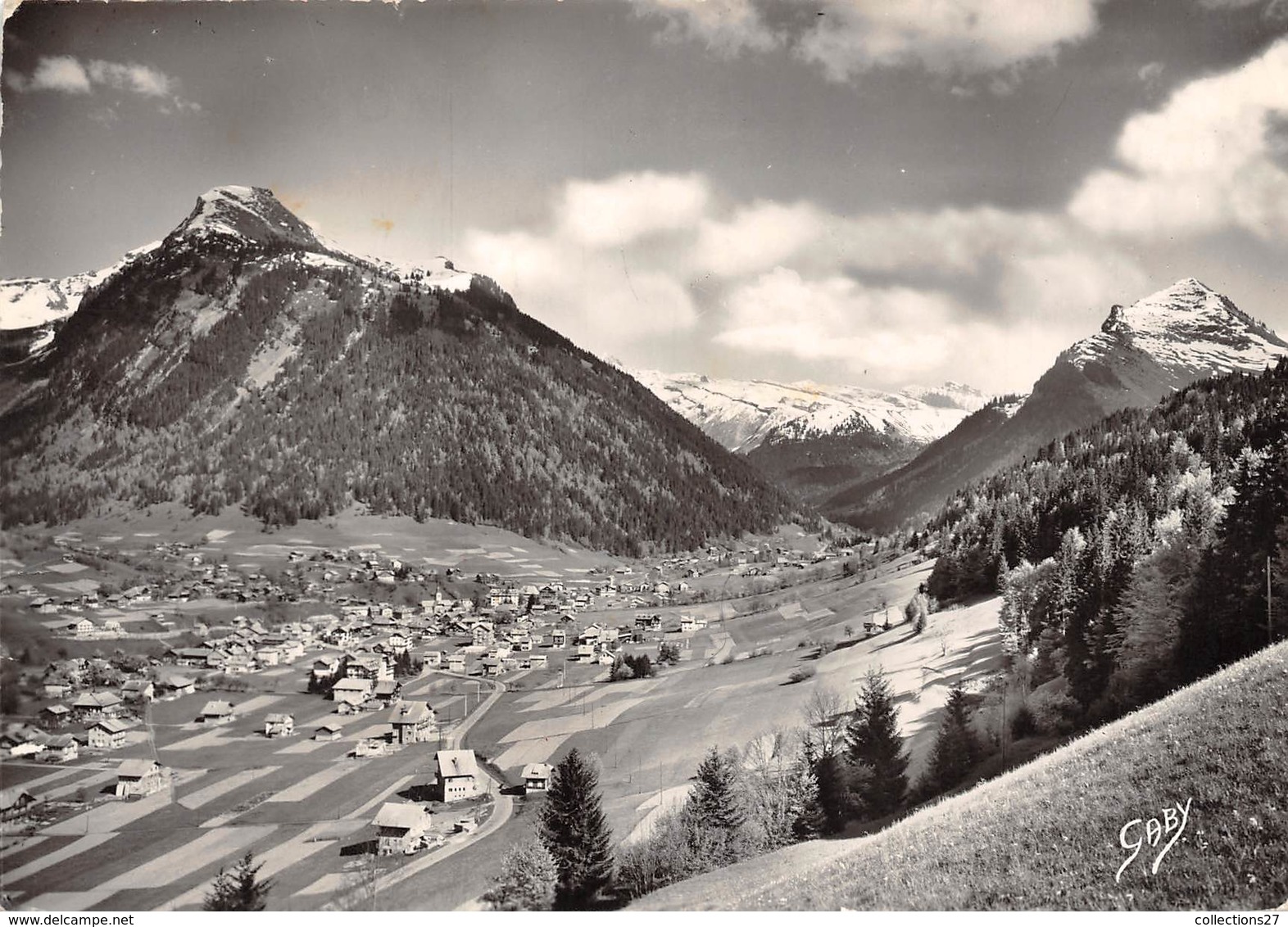 74-MORZINE- LES ROSSACHAUX ET LA POINTE DE NIONS - Morzine