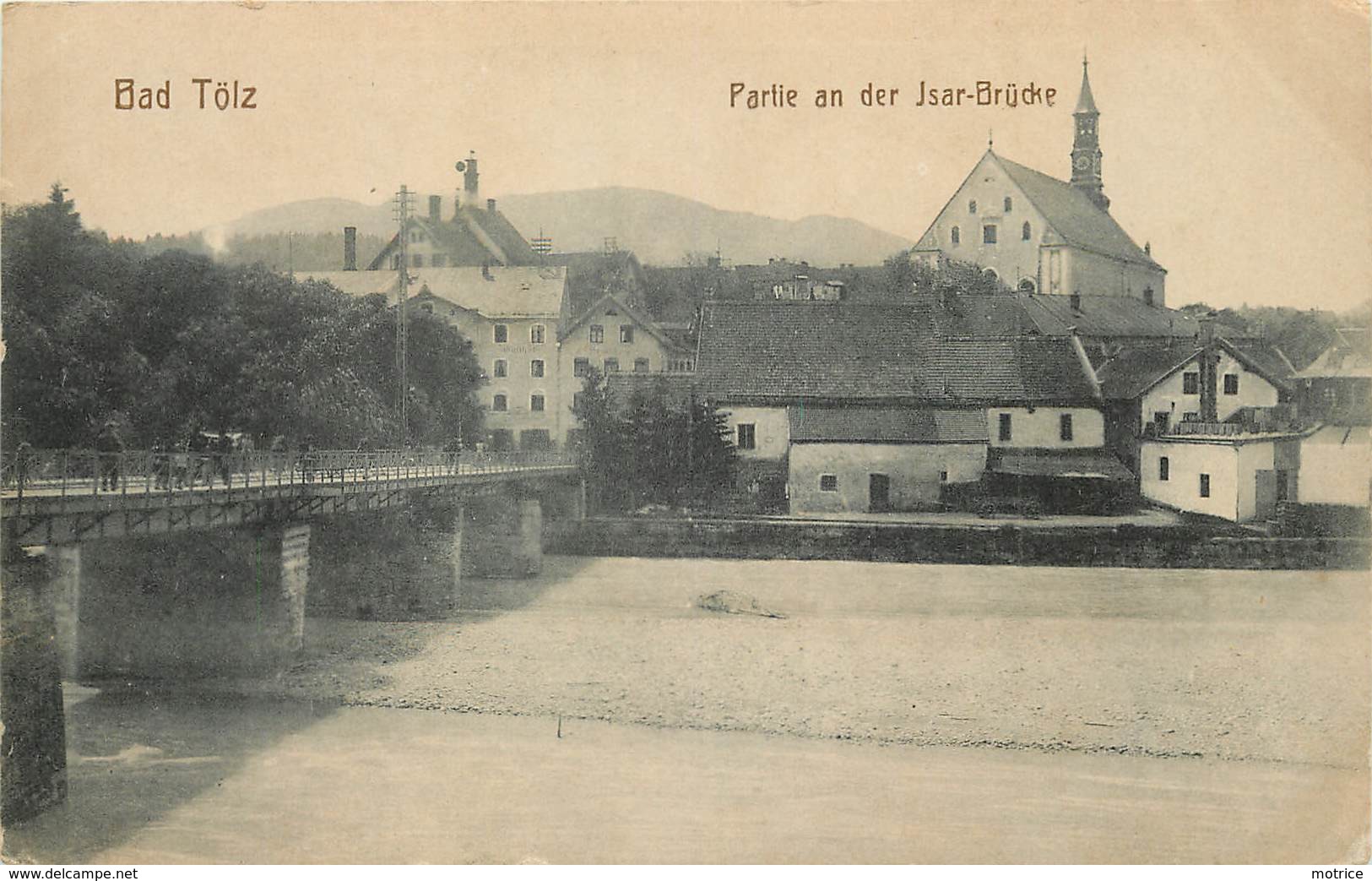 BAD TÖLZ - Partie An Der Jsar-brücke. - Bad Toelz