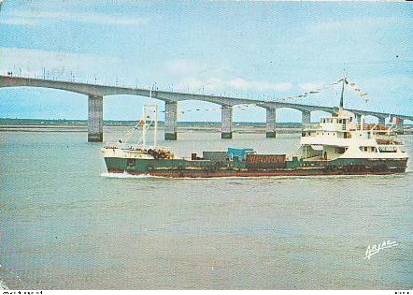 Île D'Oléron   H534        Inauguration Du Viaduc D'Oléron Et Dernier Départ Du Bac - Ile D'Oléron