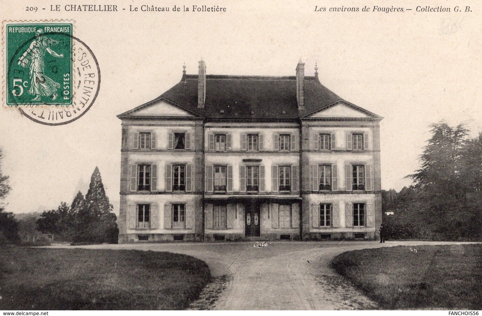 Le Châtellier (35) - Le Château De La Folletière. - Le Châtellier