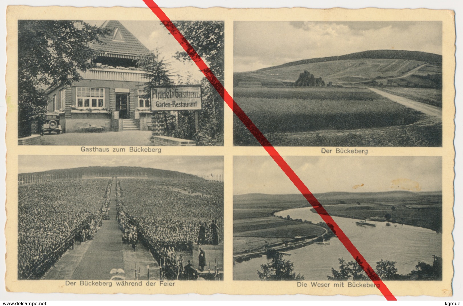 Bückeberg Schaumburg Tündern Bei Hameln-Pyrmont - Appels Gasthaus Etc - Ca. 1935 - Schaumburg