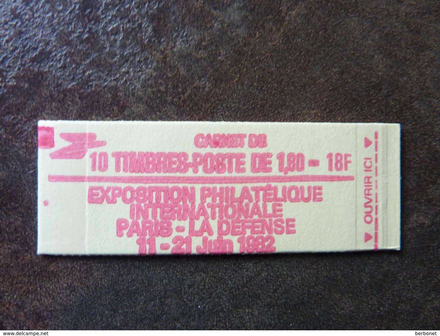 1982 Liberté De Delacroix 1,80F Rouge PHILEXFRANCE 82  Y&T = 2220 C2  Conf. 6 ** MNH - Autres & Non Classés