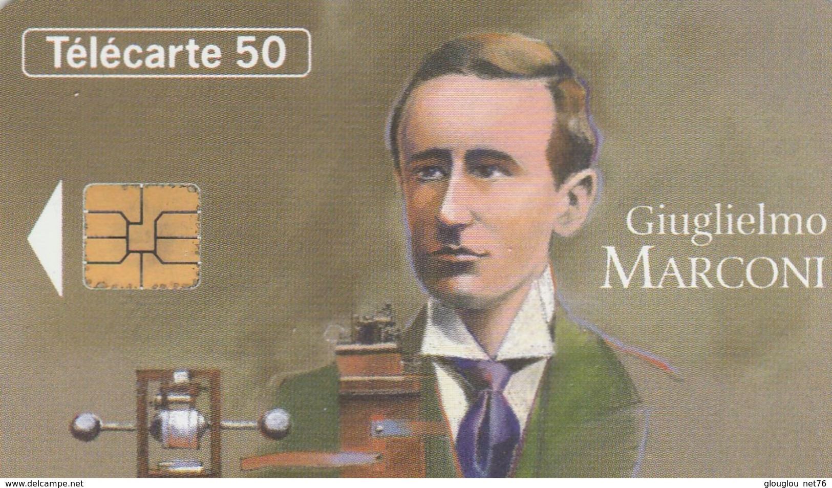 TELECARTE 50... GIUGLIELMO MARCONI - 50 Unités   