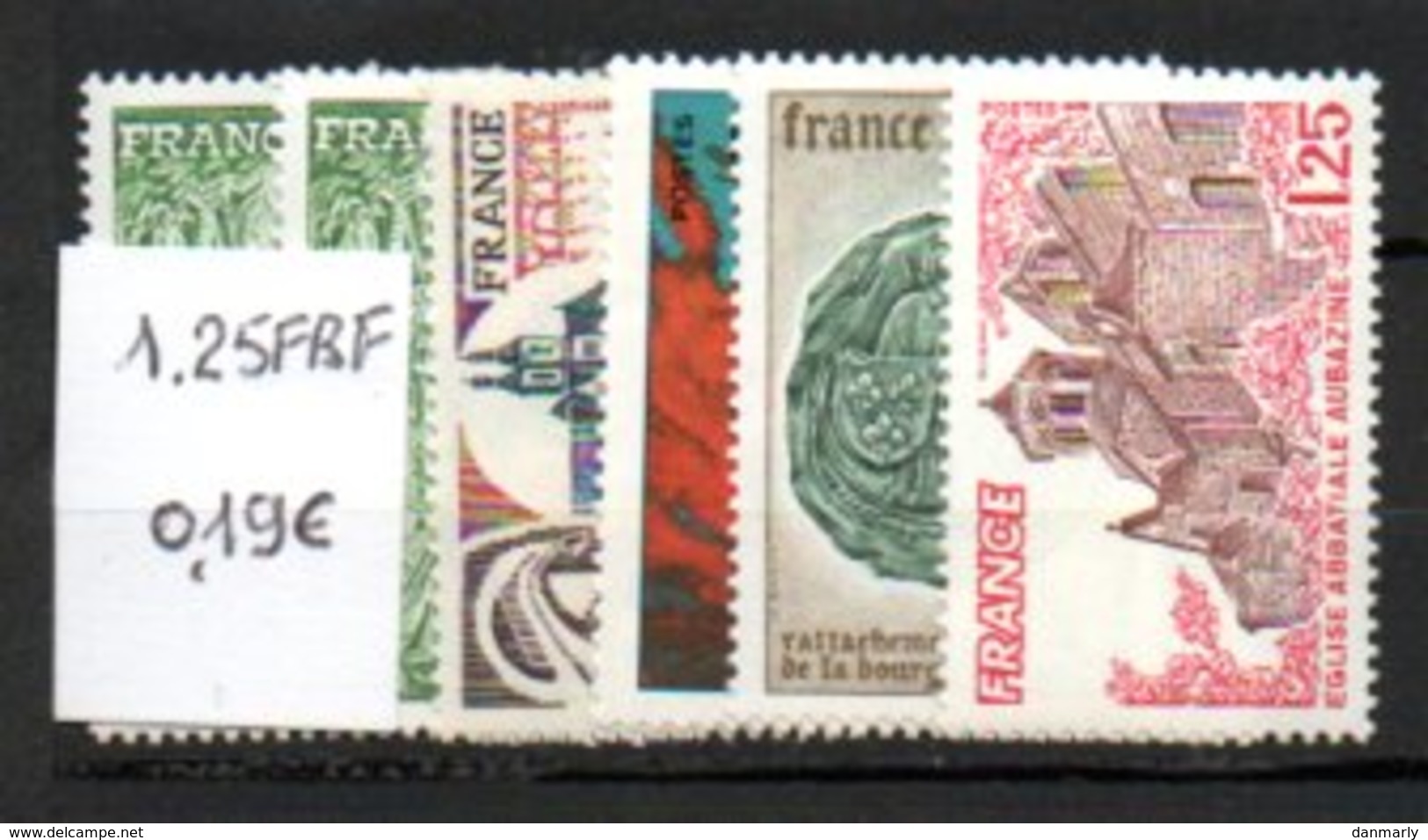 FRANCE :  IDEAL Pour Courrier:-: Lot De 600 Timbres Neufs**  "Valeur Faciale 1675 FRF Soit 255 €" A 40% De La Faciale - Vrac (max 999 Timbres)