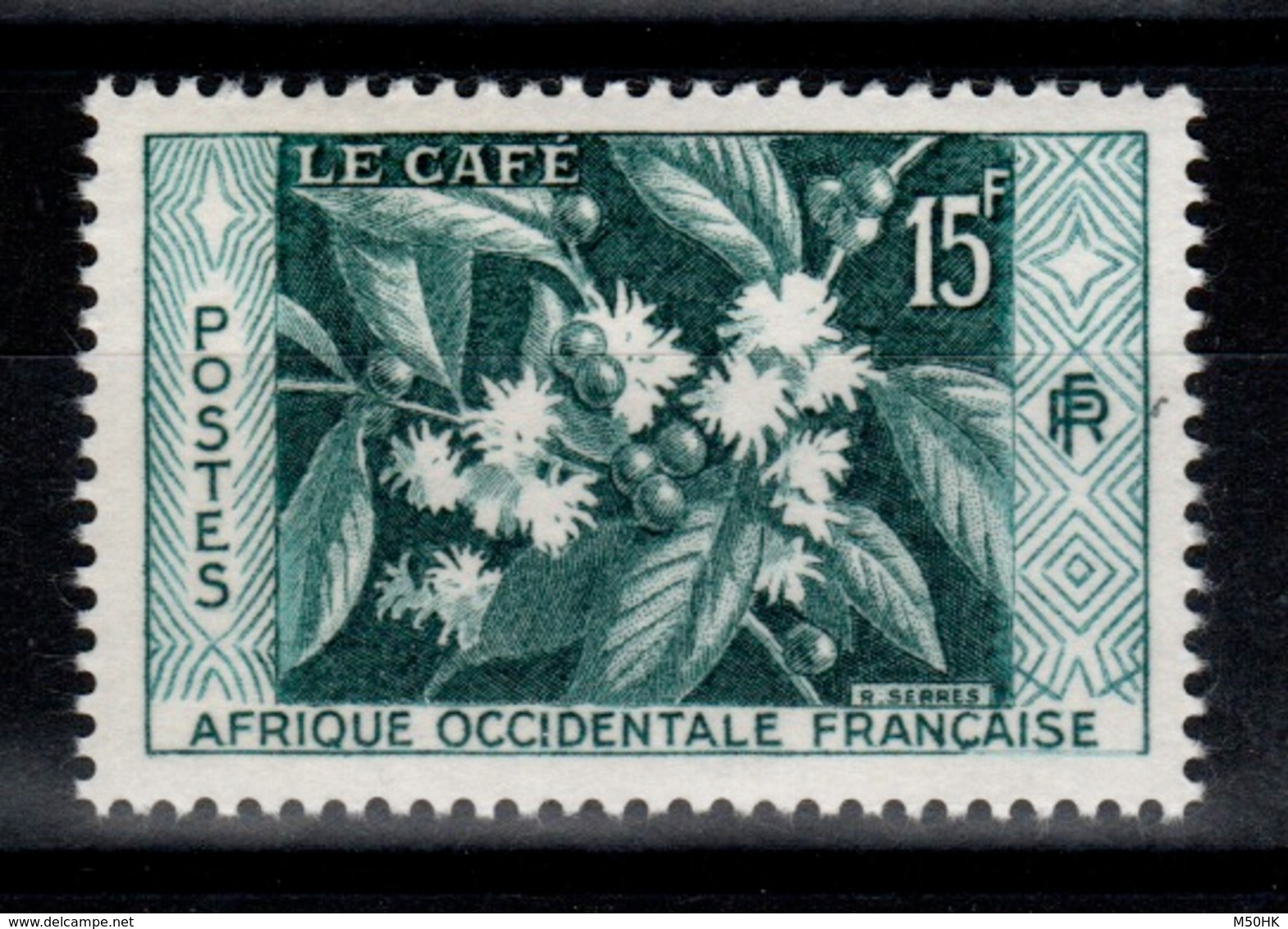 AOF - YV 62 N** Le Café - Unused Stamps