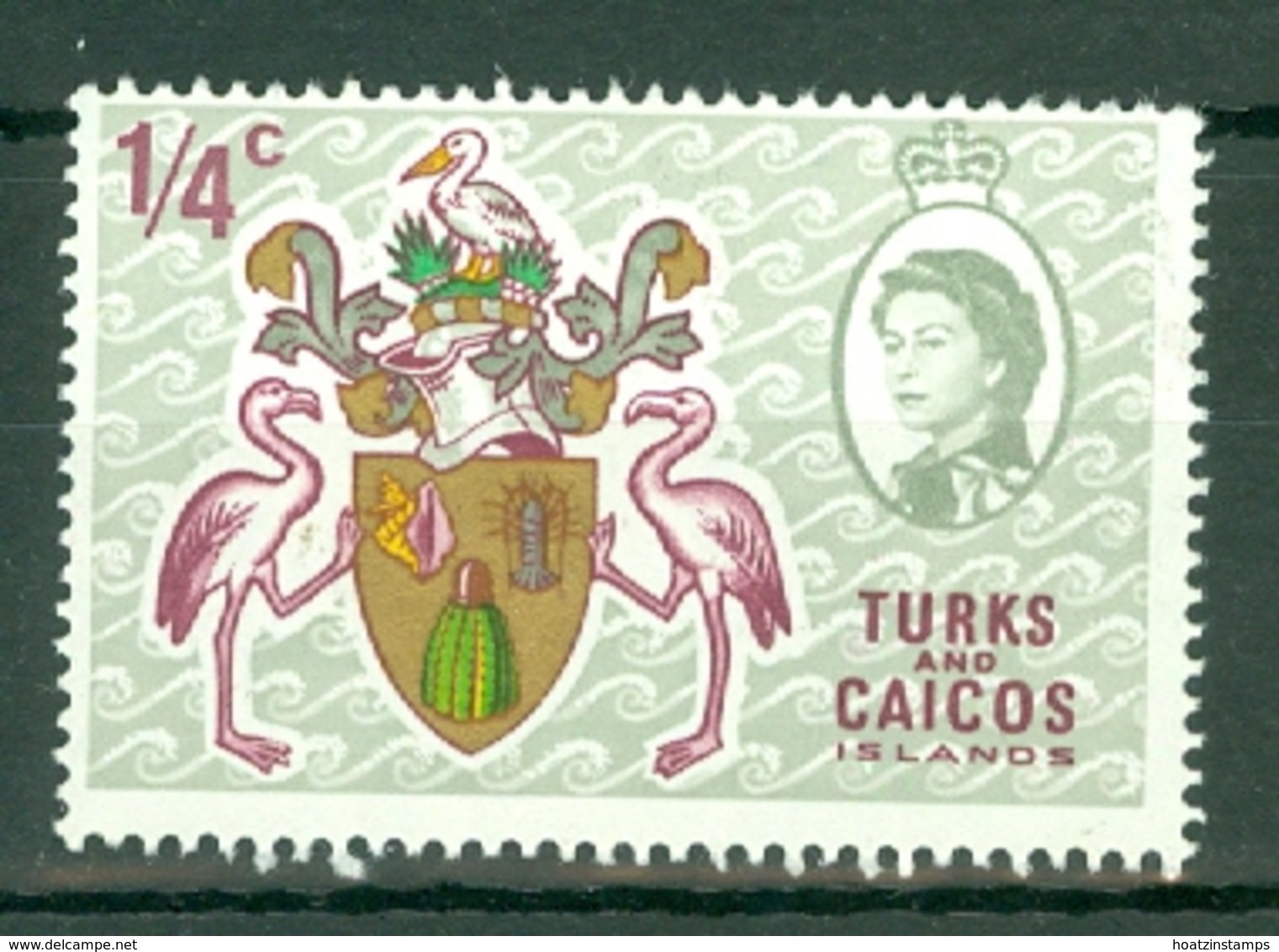 Turks & Caicos Is: 1969/71   QE II - Pictorial - Decimal Currency  SG297    ¼c      MH - Turks And Caicos