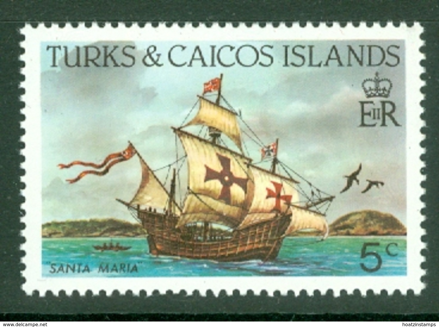 Turks & Caicos Is: 1983/85   Ships   SG770    5c  [Perf: 14]  MNH - Turks And Caicos