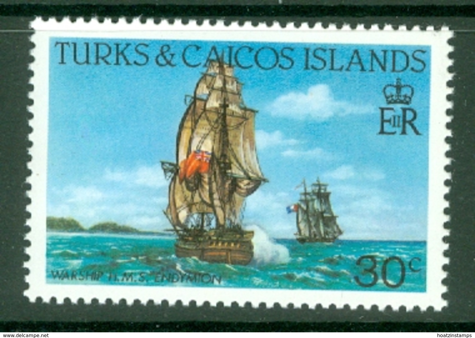 Turks & Caicos Is: 1983/85   Ships   SG775    30c  [Perf: 14]  MNH - Turks And Caicos