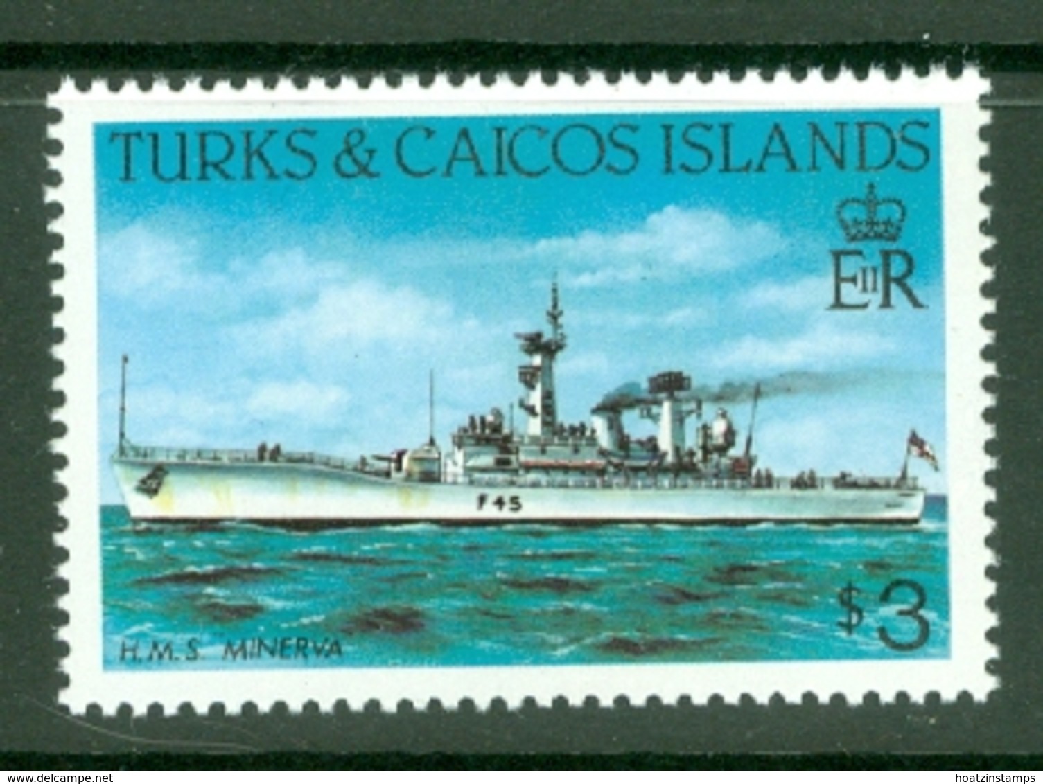 Turks & Caicos Is: 1983/85   Ships   SG782    $3  [Perf: 14]  MNH - Turcas Y Caicos