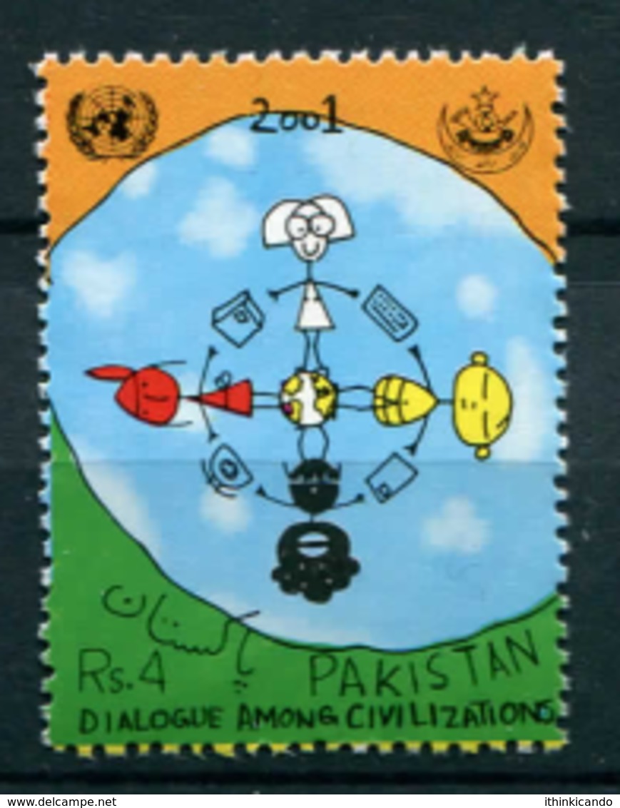 PAKISTAN 2001 DIALOGUE Civilizations Set MNH - Emissioni Congiunte