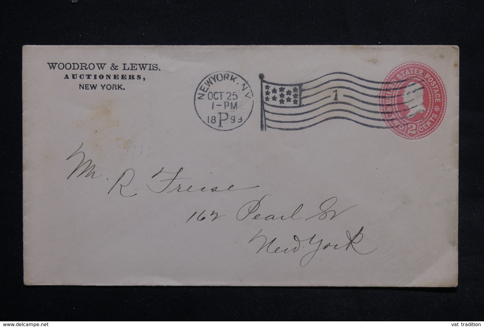 ETATS UNIS - Entier Postal Commerciale De New York En 1899 - L 24959 - ...-1900