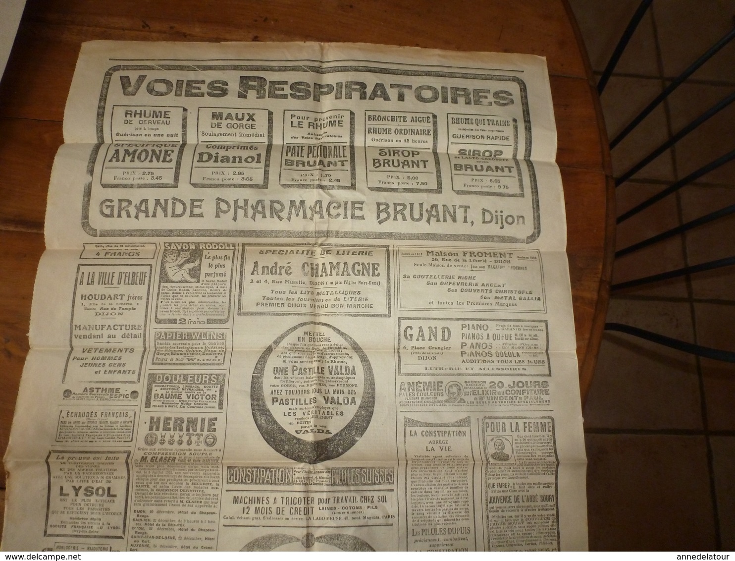 1925 LE BIEN DU PEUPLE de Bourgogne :Un catholique ne peut être socialiste;Discours de CHURCHILL sur le communisme ;etc