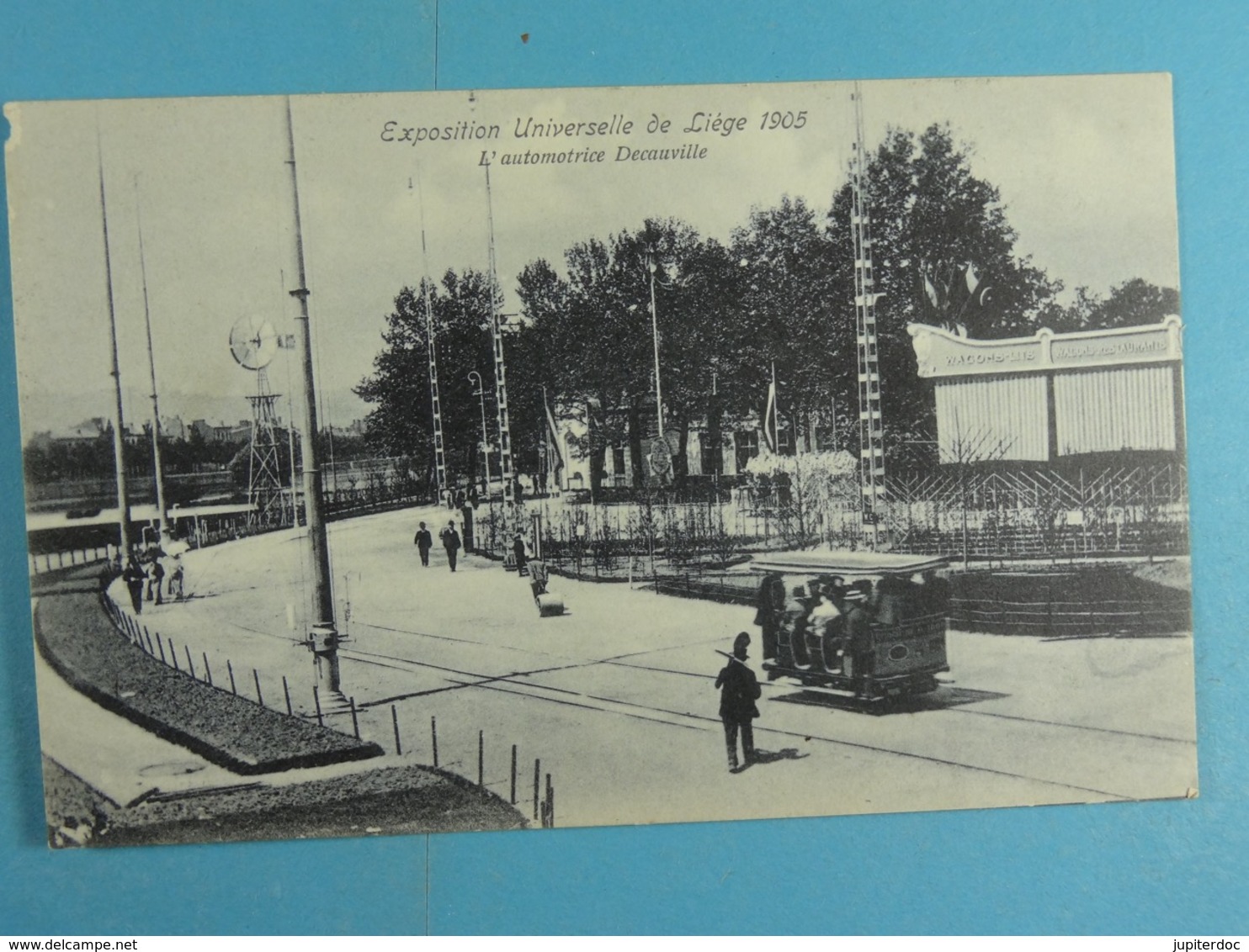 Exposition Universelle De Liège L'automotrice Decauville - Liege