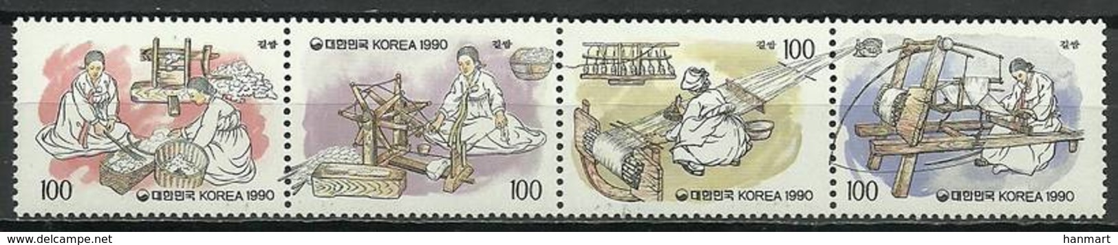 South Korea 1990 Mi 1636-1639 MNH ( ZS9 SKAvie1636-1639dav136 ) - Otros & Sin Clasificación